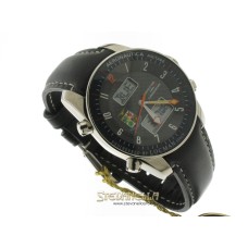 LOCMAN Chrono Aereonatica Militare Esercito Italiano ref. 44100 nero nuovo